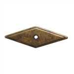 poignee plaque bronze vieilli meuble classique rustique 445 2810c